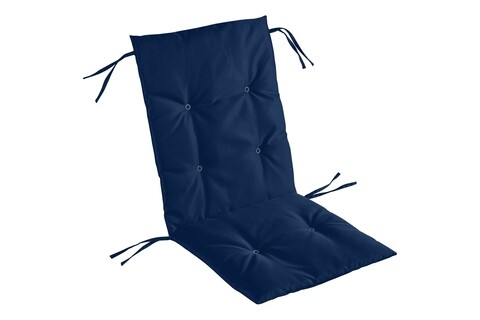 Perna scaun cu spatar Alcam, Midsummer, 105x48x3 cm, material impermeabil, Albastru