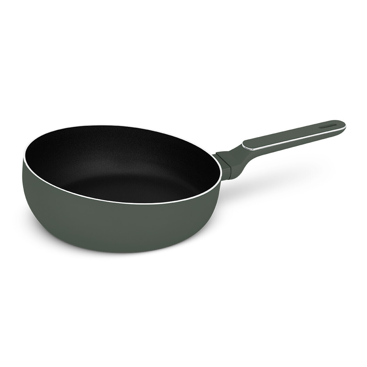 Tigaie flip Berlinger Haus, Matte Green, 26 cm, aluminiu, verde mat - imagine 2