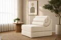 Fotoliu extensibil, Atelier del Sofa, 560ARE5302, Alb