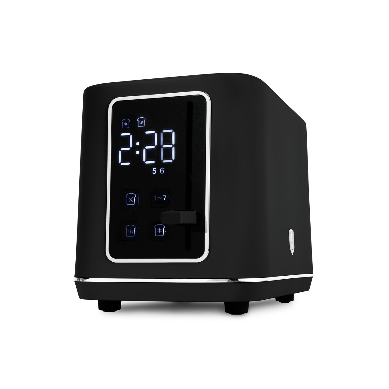 Prajitor de paine digital Berlinger Haus, Matte Black, 27.8x16.6x19.1 cm, inox, negru - imagine 2