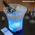 Frapiera LED cu boxa reincarcabila Sonice InnovaGoods 3in1, RGB, USB