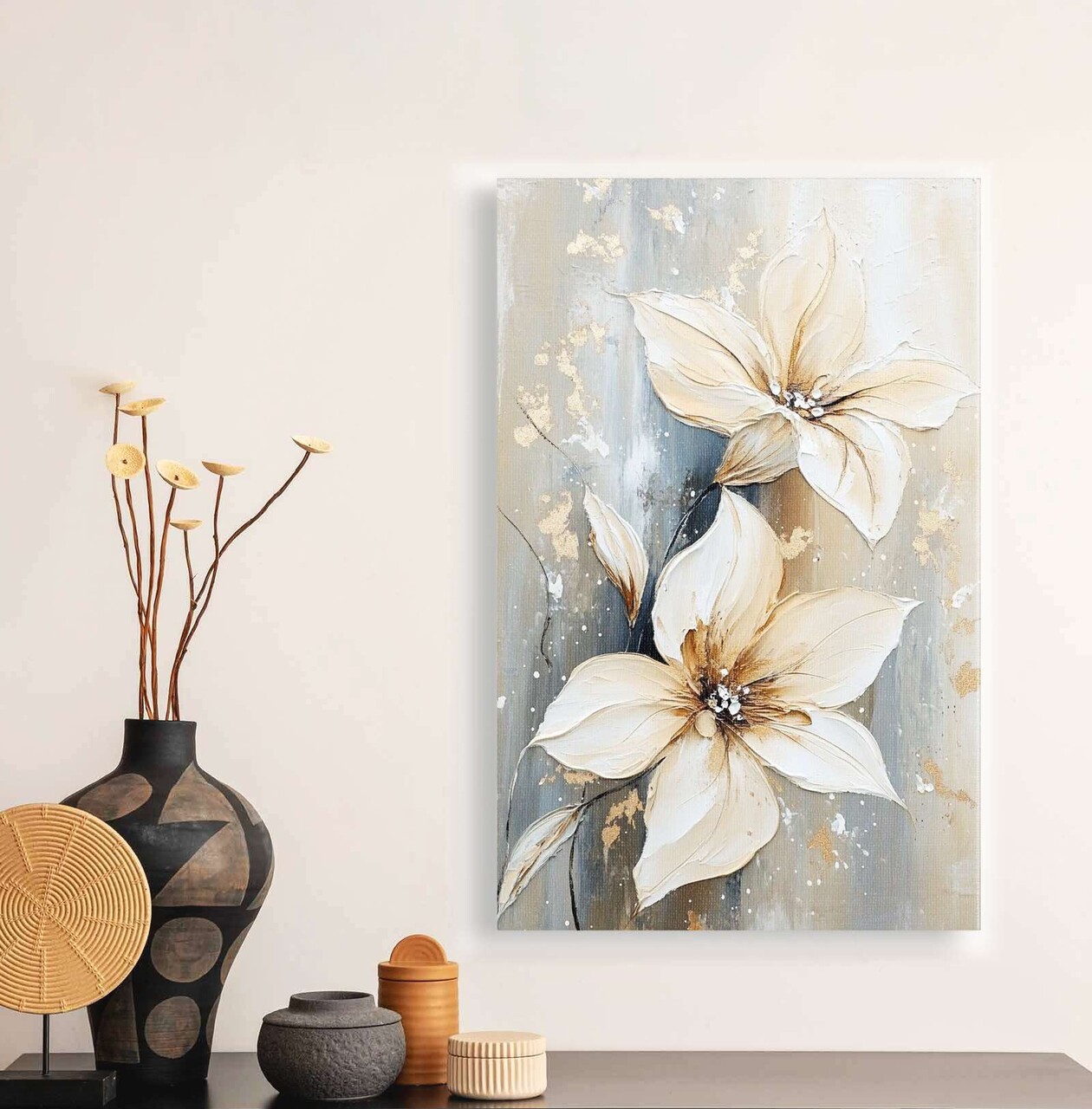 Tablou decorativ YNS-1040-45 x 70 Lemn Multicolor