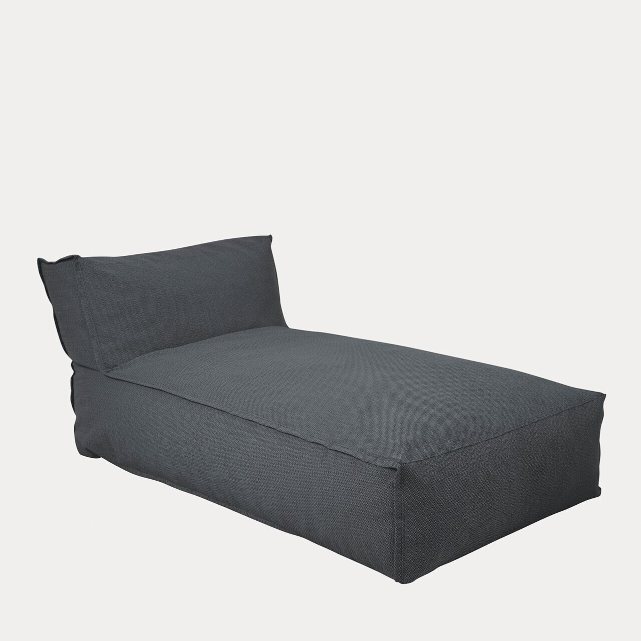 Sezlong Bagsy, Homla, 175x90x80 cm, olefina/poliester, gri inchis - view 3