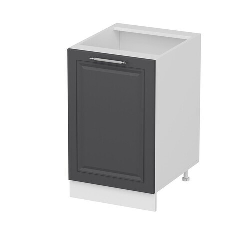 Dulap pentru bucatarie, Hanah Home, Minar, 50x87x58 cm, Alb / Antracit