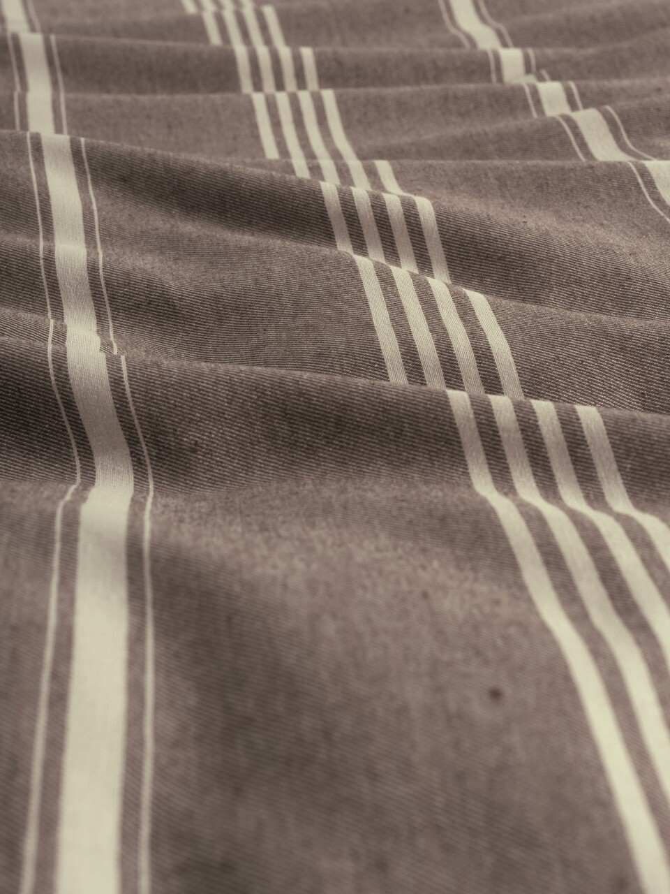 Lenjerie de pat dubla, Jamira - Brown, Cotton Box, 85% bumbac / 15% poliester - 1 | YEO