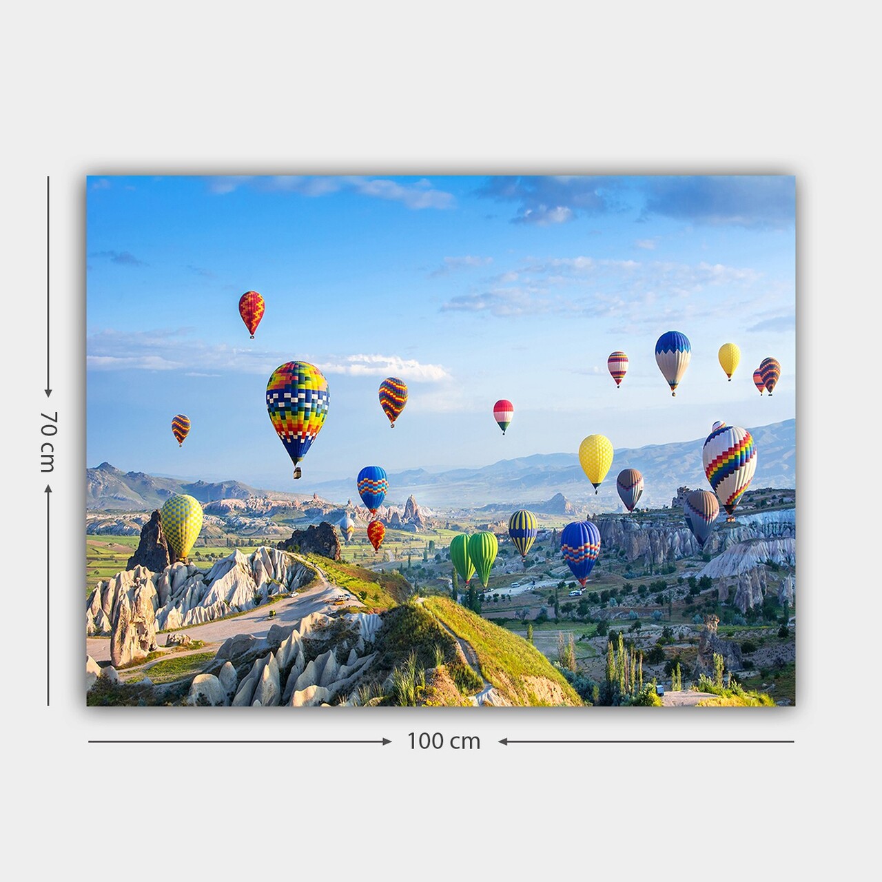 Tablou decorativ, 563054797_70100, Cadru: 100% LEMN (grosime: 3 cm), Multicolor - view 3