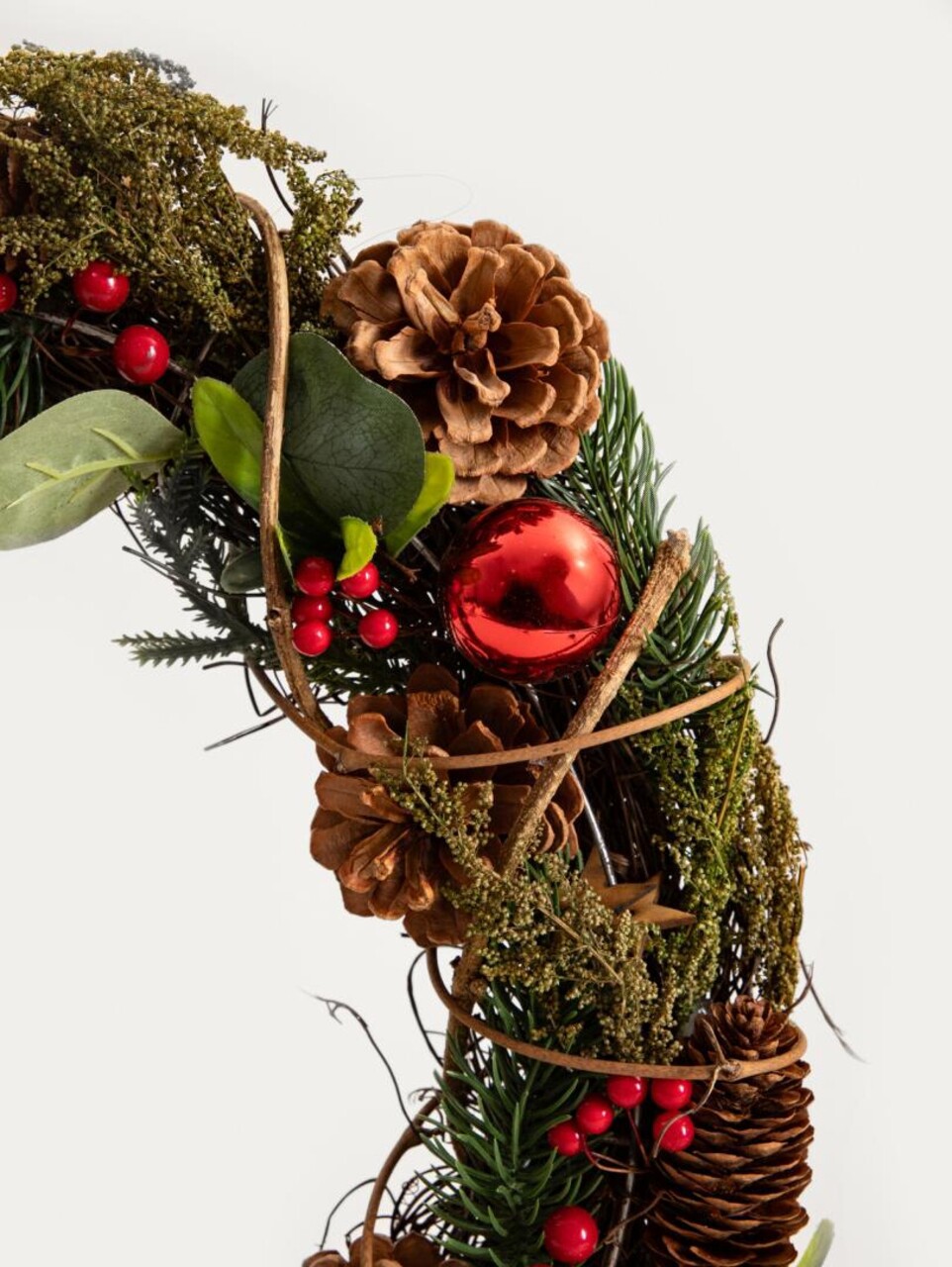 Coronita Arlo, Homla, 42 cm, plastic/ratan, multicolor