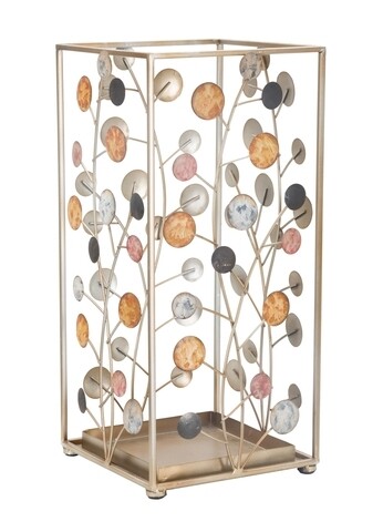 Suport pentru umbrele Bixy, Mauro Ferretti, 22x22x48.5 cm, fier, multicolor Accesorii decorative