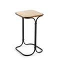 Masuta de cafea, Cerritos, Shb-001-A, 30x52x30 cm, Lemn, Negru / Natural