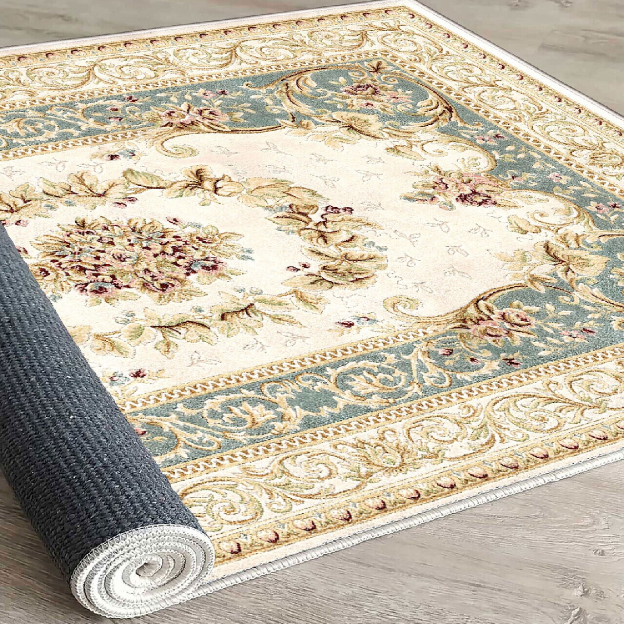 Covor, Els1832, 80x300 cm, Catifea, Multicolor — imaginea 3