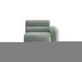 Modul canapea dreapta 1 loc, Neo, Micadoni Home, 110x100x83 cm, tesatura Chenille Silencio, albastru muted