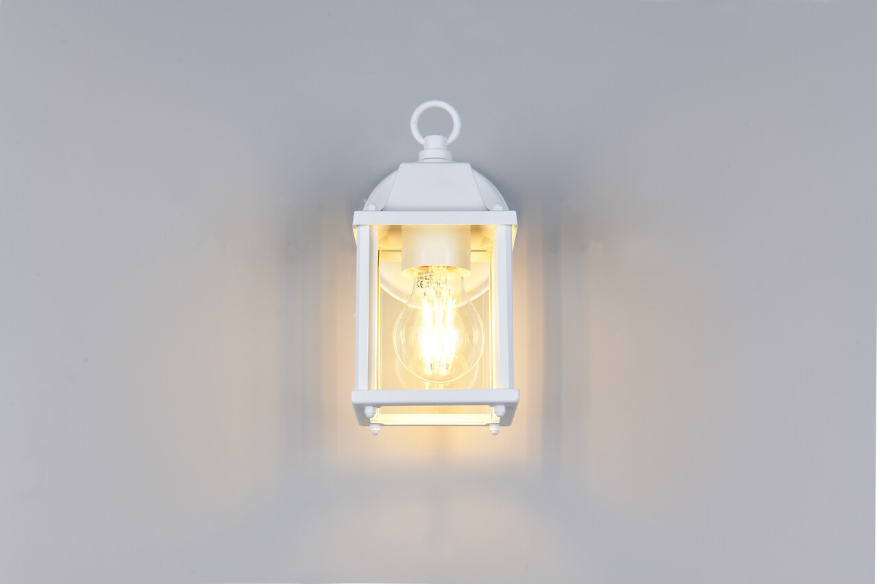 Lampa de gradina Mirande, TRIO, 11.5x14.5x22.5 cm, 40W, 1x E27, aluminiu, alb mat