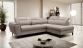 Coltar extensibil dreapta 4 locuri ELTAP, RT-07PO, Noble, 255x201x100 cm, lemn/poliester, bej