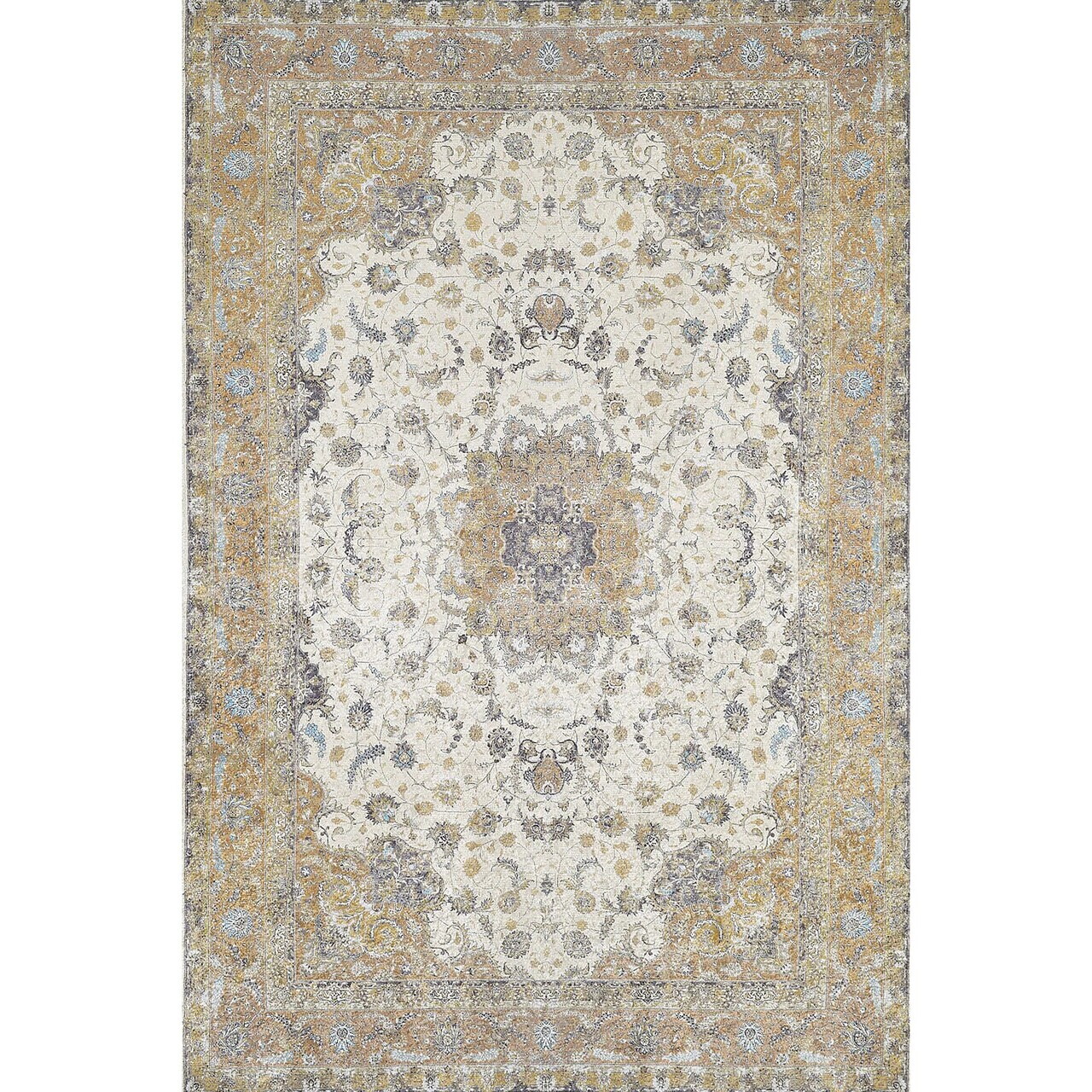 Covor, Woopamuk028, 140x220 cm, Bumbac/Poliester, Verde - view 3