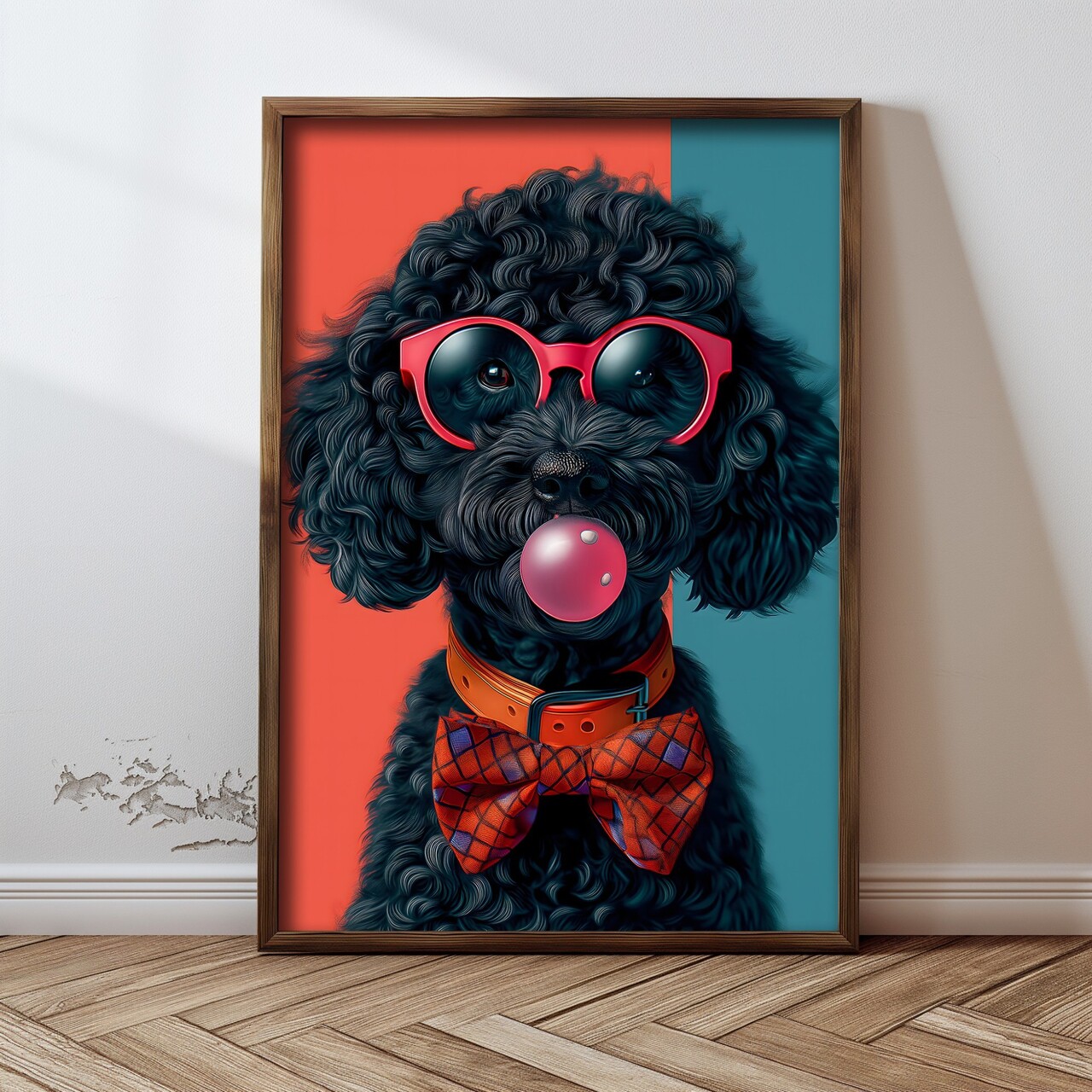 Tablou decorativ, GE201-L, Lemn, Multicolor - view 2