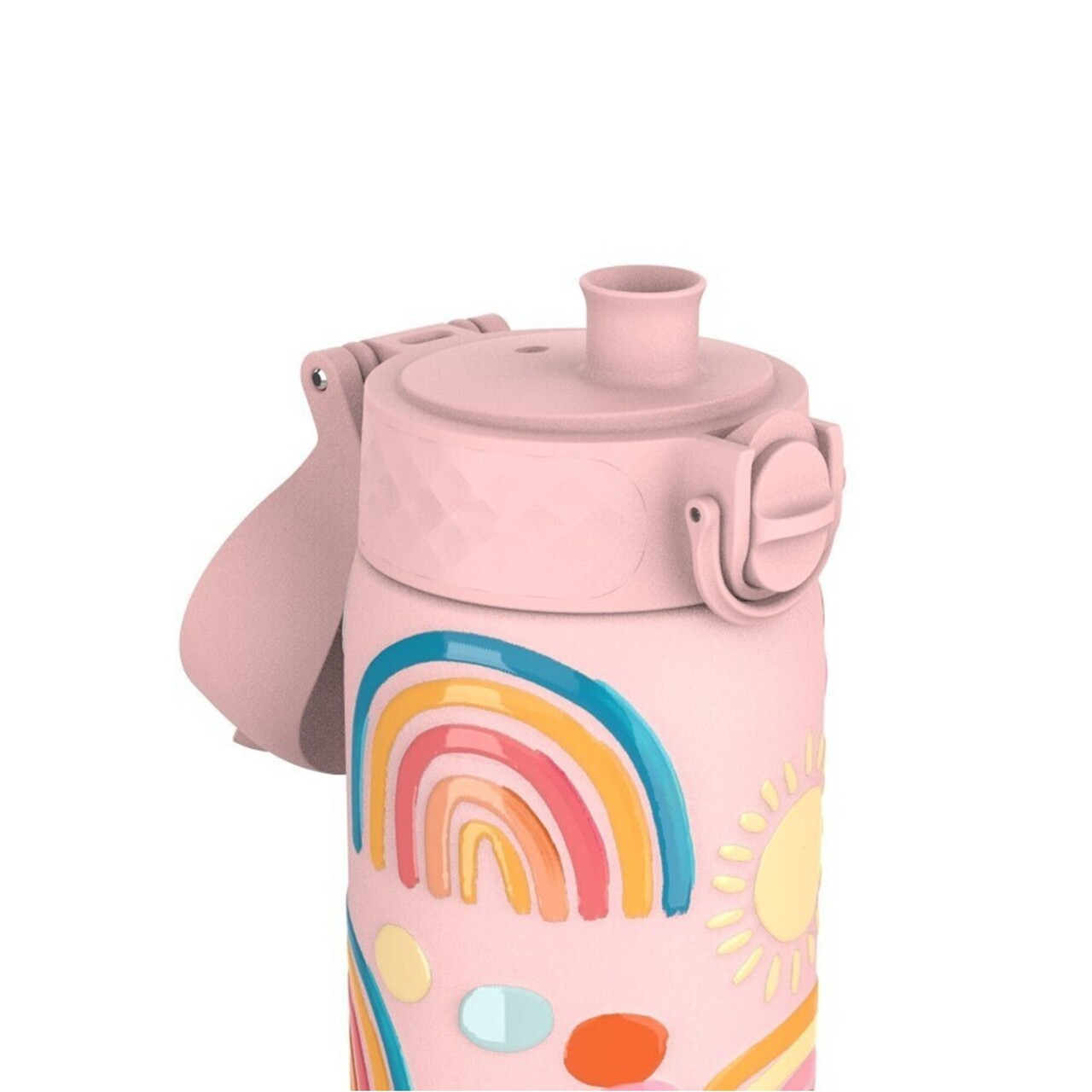 Sticla apa Slim, inox, 500ml, Rainbows - Ion8 - imagine 2