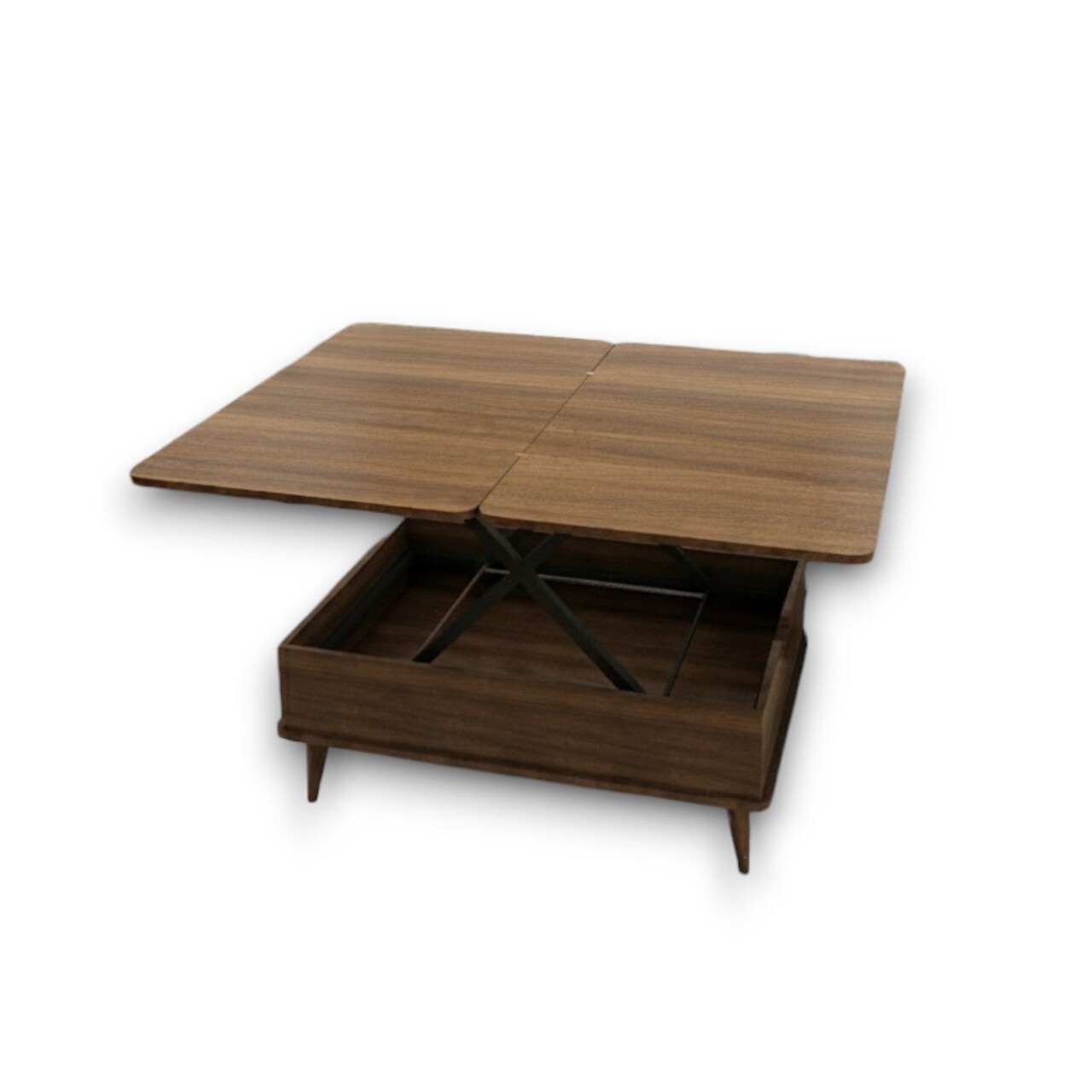 Masuta de cafea, Hanah Home, Dy Ada, 90x38x60 cm, PAL, Maro - view 4