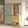 Cuier de perete, Locelso, OS1-SY, Stejar / Verde