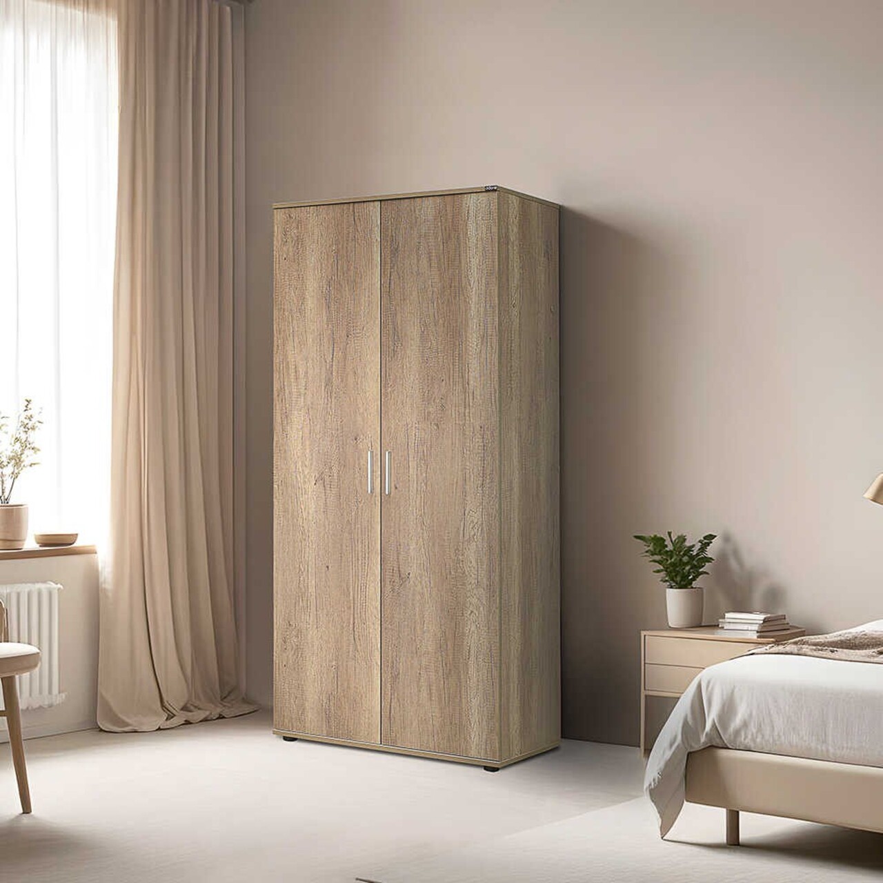 Dulap pentru haine, Adore, Grd-320-Tt-1, Nuc deschis - 1 | YEO
