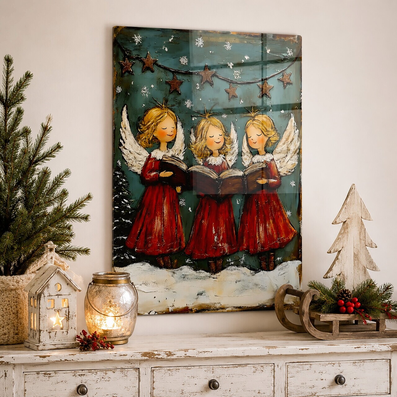Tablou decorativ, CAM12356, 50 x 70 cm, Multicolor