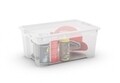 Cutie depozitare cu capac, Kis, R-Box L, 40 L, plastic, transparent