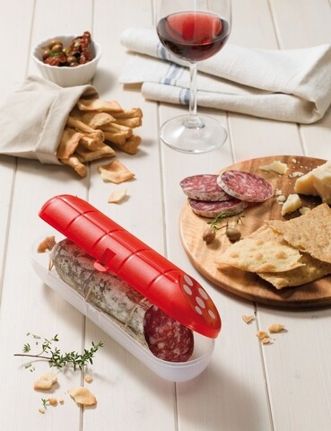 Cutie depozitare mezeluri, Snips, Salami Keeper, 25x7.5x7 cm, polipropilena