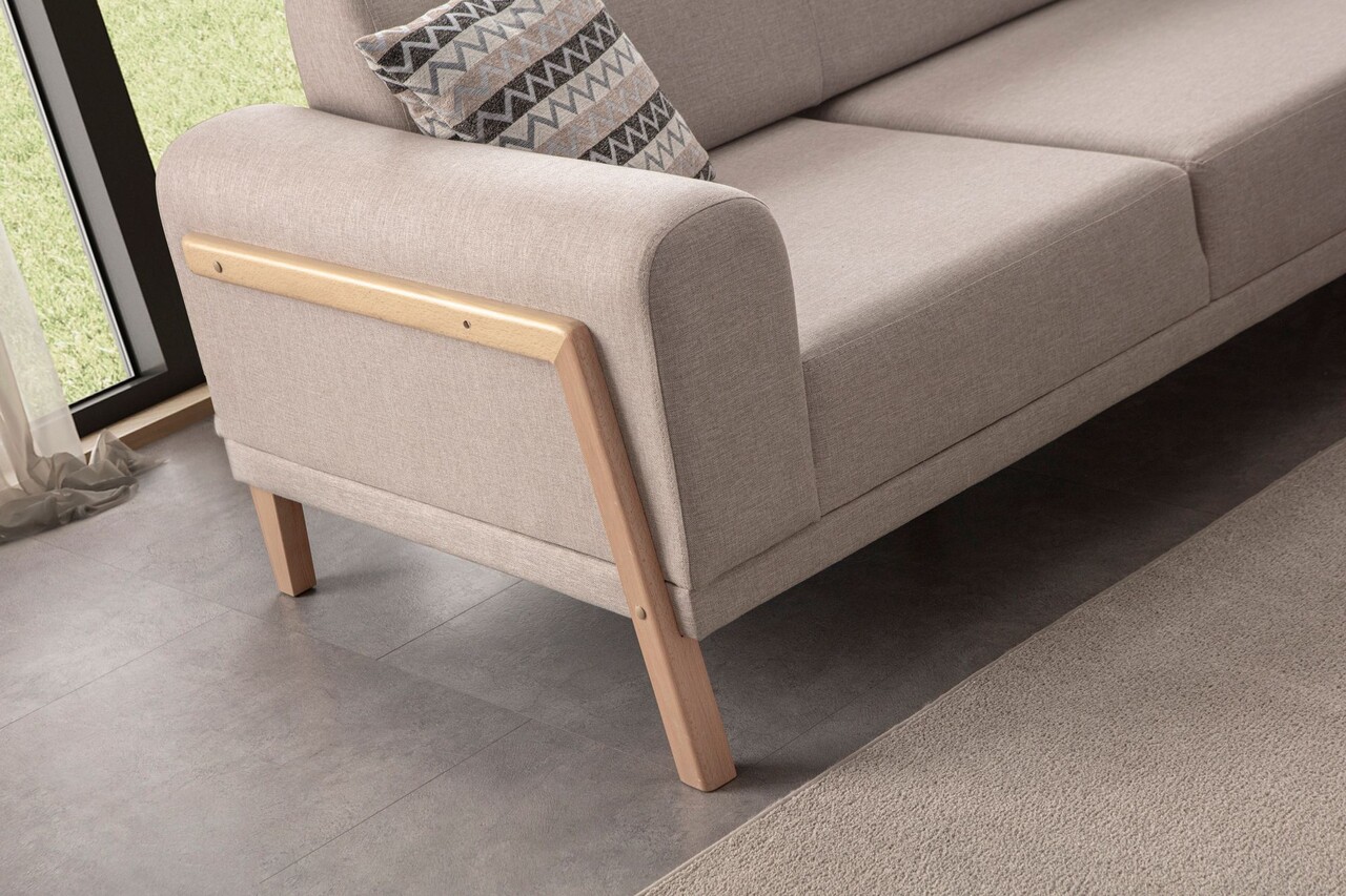 Coltar, Atelier del Sofa, 752EST1352, Lemn de carpen;PAL, Crem - view 7