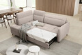 Coltar extensibil stanga 3 locuri ELTAP, LT-18SO, Barea, 208x160x100 cm, lemn/poliester, bej