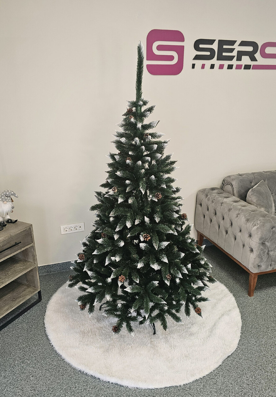 Brad artificial Christmas Deluxe by Sersimo, Danemark, 2D, 180cm — imaginea 2