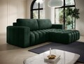 Coltar extensibil dreapta 4 locuri ELTAP, Bon-35, Bonett, 250x175x92 cm, lemn/poliester, verde inchis