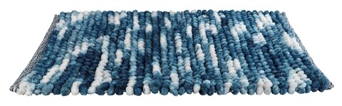 Covoras de baie, wenko, urdu blue, 55 x 65 cm, bumbac/poliester, multicolor