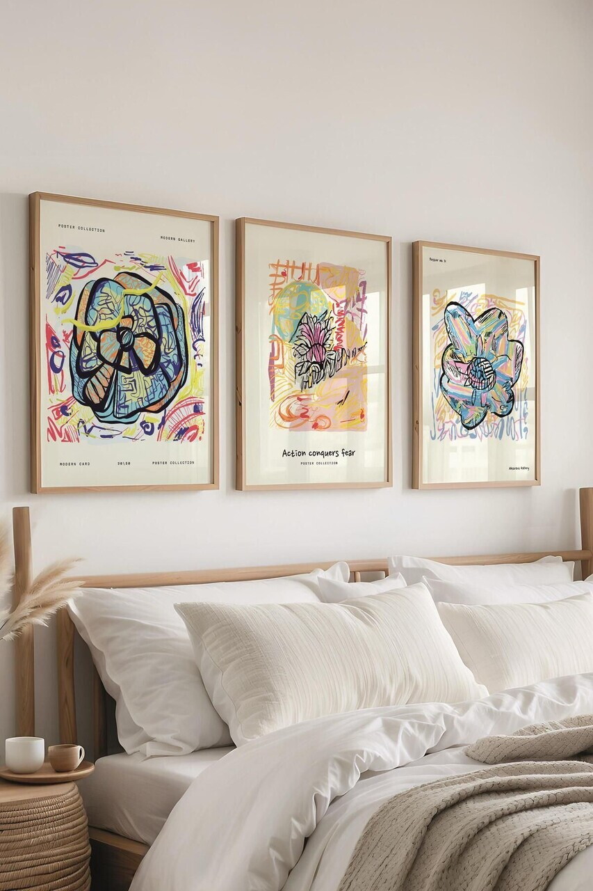 Set de pictură decorativă, Ç-300376, Sticla PVC, Multicolor