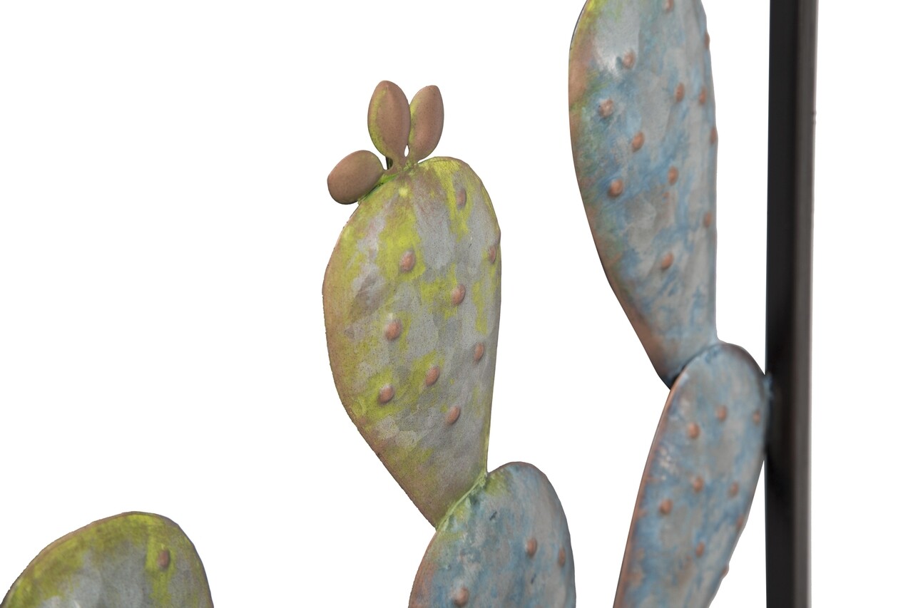 Decoratiune de perete Cactus -A, Mauro Ferretti, 31x90 cm, fier