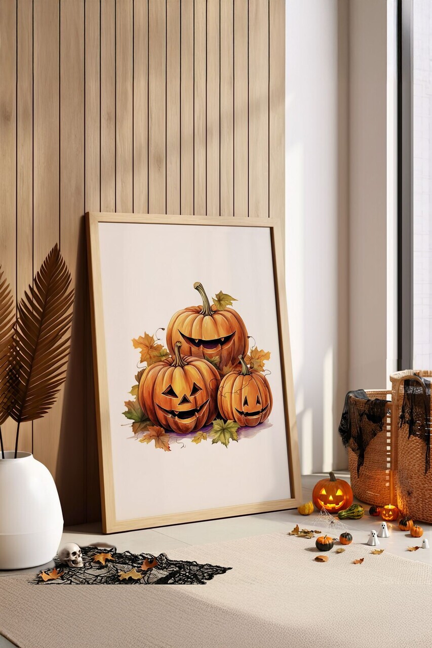Tablou decorativ, Arthllwnmodel75-5070, MDF, Multicolor — imaginea 2