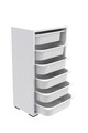 Dulap multifunctional, Estella, Bronz 6N, Alb