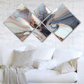 Set 4 tablouri decorative, 4MDF1855007509, MDF, Imprimat UV, Multicolor