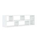 Comoda TV, Minima, Pero, 110 x 43 x 30 cm, pal melaminat, alb