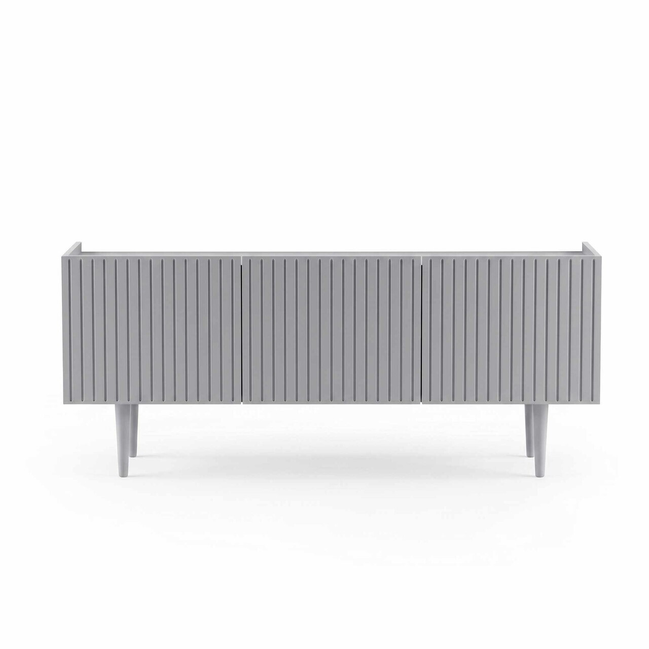 Comoda TV, Hanah Home, Capella 120, 120x50x29 cm, MDF, Gri deschis - view 4