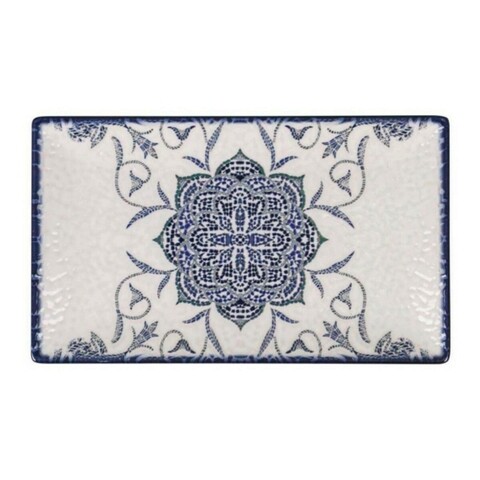 Platou pentru servire Rosetta, La Mediterranea, 25.3x15x1.8 cm, portelan