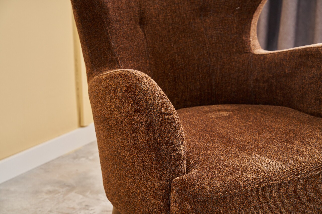 Fotoliu, Atelier del Sofa, 825BLC2370, Lemn de carpen, Maro / Cupru - view 3
