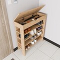 Pantofar, Qualex, Royal, 80x90x30 cm, PAL, Stejar