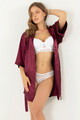 Halat de casa, 995MRE1170 - M/L, Miorre, Poliester, Rosu claret