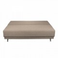Canapea extensibila Roma Lux Beige 205x90x86 cm + lada de depozitare, bej