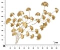 Decoratiune de perete Little Leaf, Mauro Ferretti, 115.5x90 cm, fier, multicolor