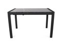 Masa extensibila, Nmobb, Silva, 120x75x74 cm, PAL, Negru