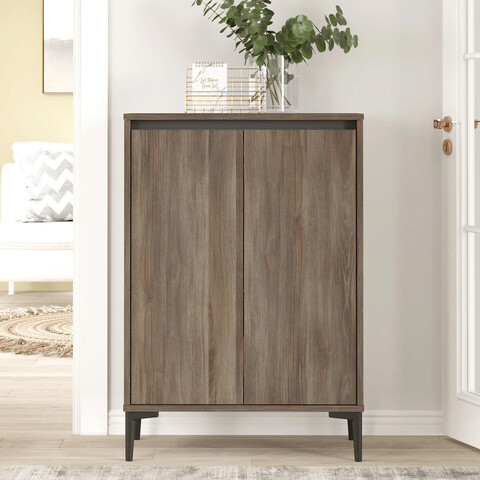Dulap multifunctional, locelso, ar10, 72x104x35 cm, maro / antracit