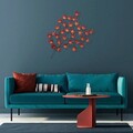 Decoratiune de perete, Acer Palmatum, Metal, Dimensiune: 85 x 115 x 4 cm, Multicolor