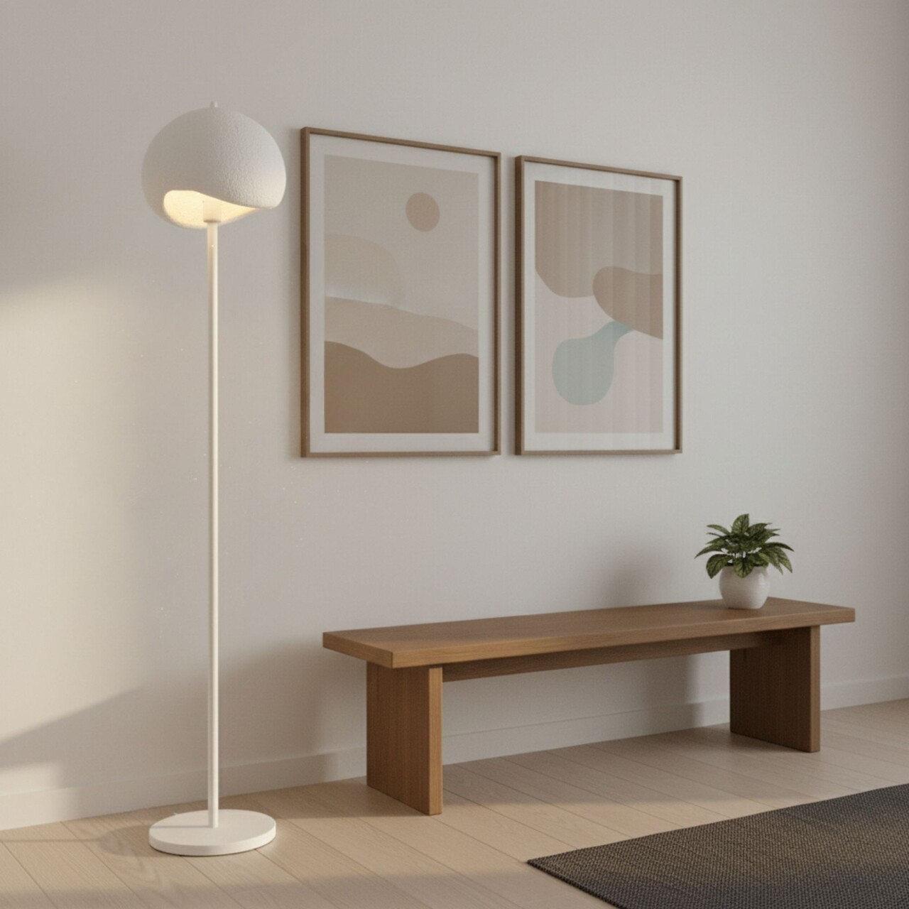 Lampadar, L'essentiel Maison, 892OPV2630, Alb - view 2