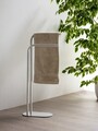 Suport pentru prosoape Levante, Wenko, 30x17x79 cm, inox, argintiu mat