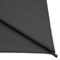 Umbrela dreptunghiulara cu manivela, Calpe, L.200 l.300 H.259 cm, aluminiu, negru/gri